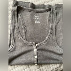 Aerie button down tank top